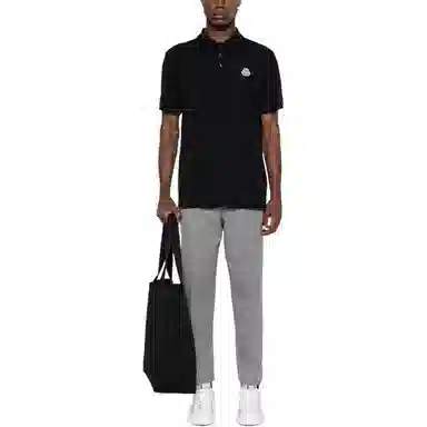 Moncler Logo Patch Polo Shirt Polo