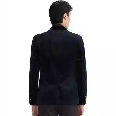 才子 简约大方柔软西装 男款 黑色