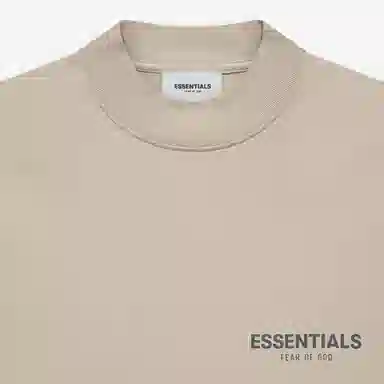 Fear of God Essentials Kids Ls Tee String Tan