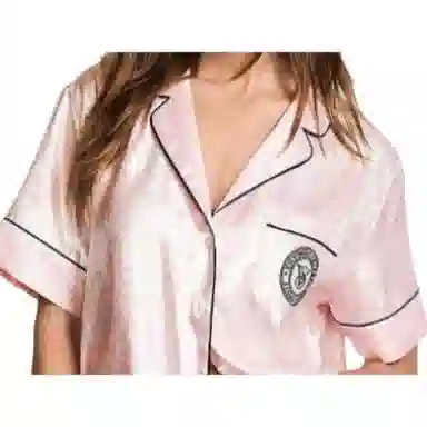 Victoria's Secret Satin Short Pajama Set PBS LOG