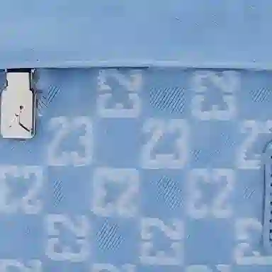 Jordan Monogram Crossbody Bag Denim Blue