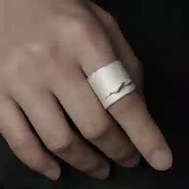 M.Wong Shoreline Silver Ring