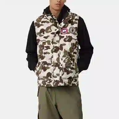 Canada Goose x BAPE FW23 Camo Vest Grey