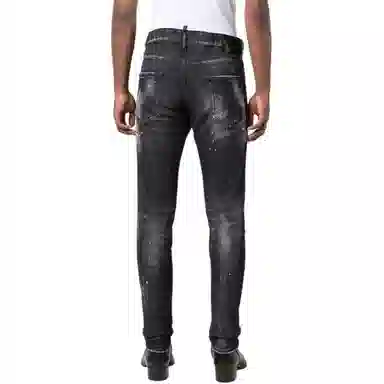 DSQUARED2 FW21 Distressed Patch Jeans