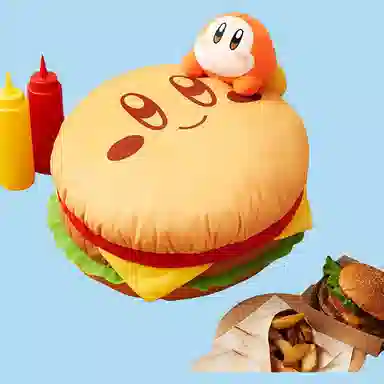 BANPRESTO KIRBY'S BURGER Dee Jumping 30cm