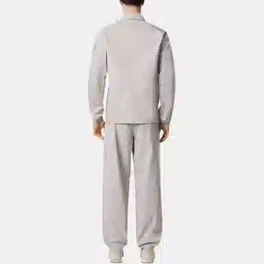 Stone Island Long Sleeve Jacket Gray White