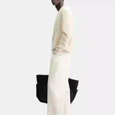 ZARA Ribbed Crewneck Sweater