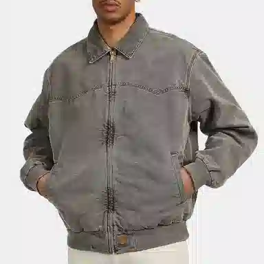Carhartt WIP Santa Fe Jacket Grey