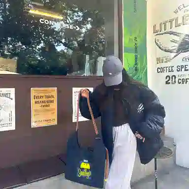 Lee x SMILEY Denim Shoulder Bag