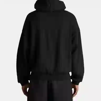 Fear of God Essentials Jet Black Hoodie