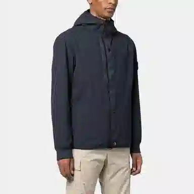 Stone Island SS23 Hooded Jacket Navy