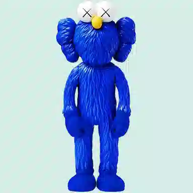 KAWS BFF Open Edition Blue