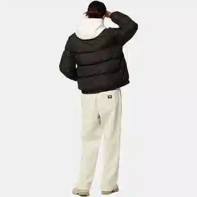 Lee Logo Hooded Down Jacket