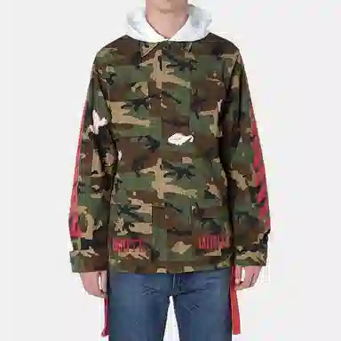 OFF-WHITE Camo Shirt Jacket