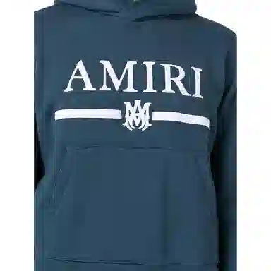 AMIRI SS22 Logo Pullover Hoodie