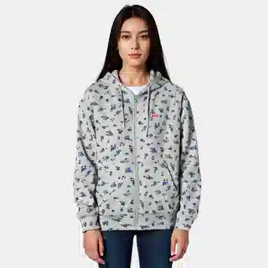 Supreme Small Box Zip Up Hooded Sweatshirt