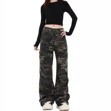 DAFK Cleanfit Cargo Jeans Military Green