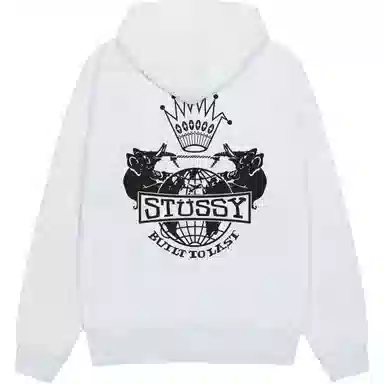 Stussy FW25 Built To Last Zip Hoodie