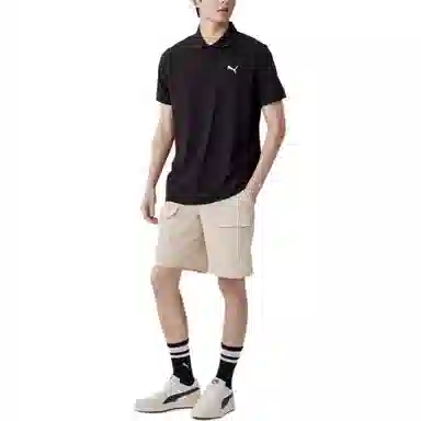 PUMA Polo Shirt Black