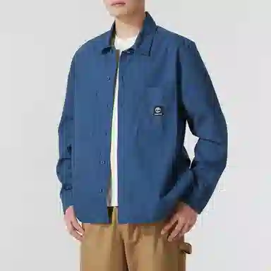 Timberland Long Sleeve Shirt Blue