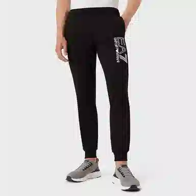 Emporio Armani EA7 Black Joggers