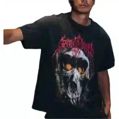 SAINT Mxxxxxx BAPE FW25 Skull Monkey Tee