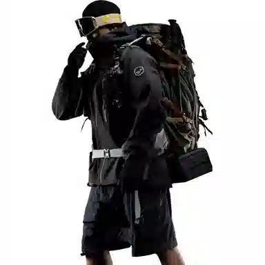 Monster Guardians Ski Jacket Black