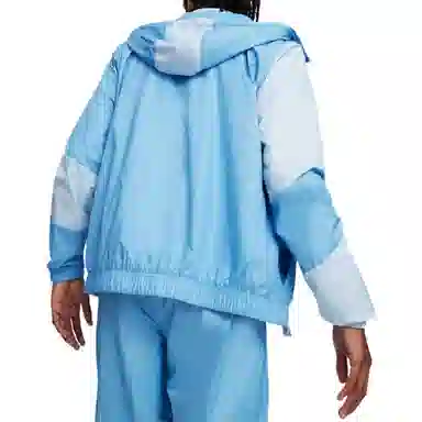 PUMA MCFC Prematch Woven Jacket Blue Silver