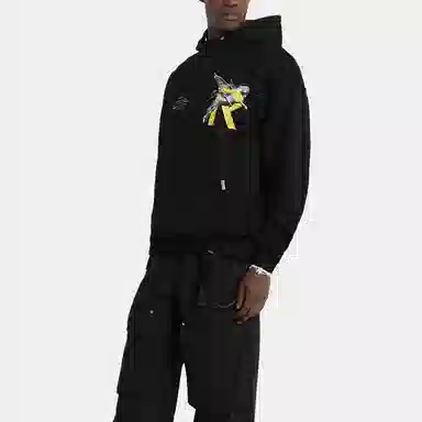 REPRESENT Hoodie Black