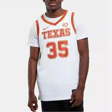 Nike College Texas Kevin Durant Logo V-Neck Vest White
