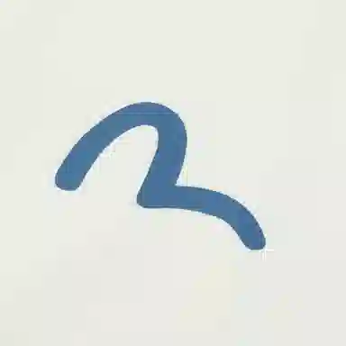 EVISU SS23 Taiko Daruma Letter Print Tee White