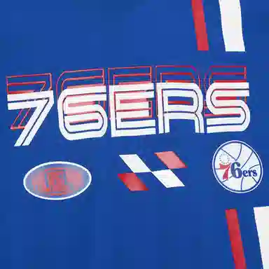 Mitchell Ness x NBA 76 Blurred T