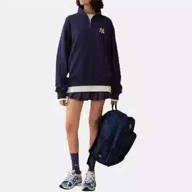 New Era FW24 Black Pullover