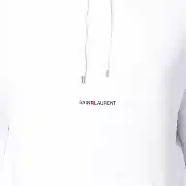 SAINT LAURENT Hoodie White