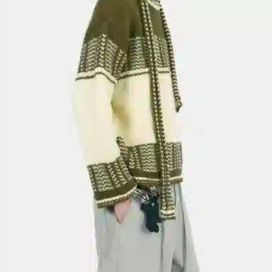 LOW CLASSIC FW25 JACQUARD KNIT SWEATER