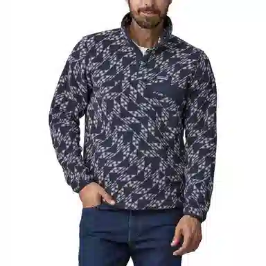 patagonia Synchilla Snap-T Logo