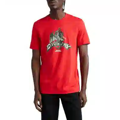 Givenchy SS24 Dragon Logo T-Shirt Red