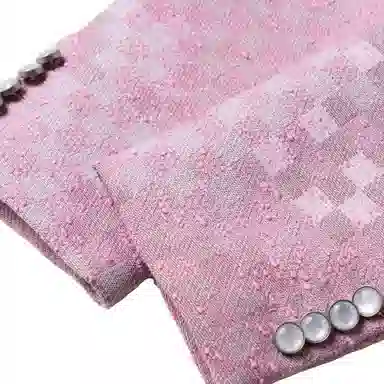 Louis Vuitton x Nigo FW25 Plaid Collarless Jacket