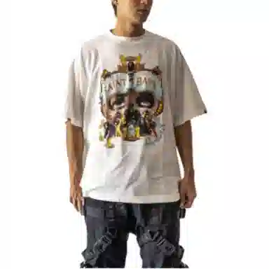 SAINT Mxxxxxx BAPE FW25 Mask Print Tee