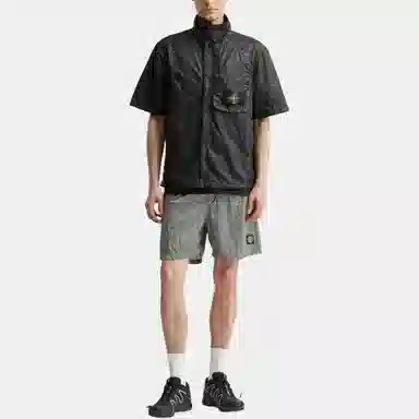 Stone Island Short Sleeve Shirt Black