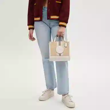 COACH Dempsey 22 Logo Tote