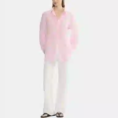 ARITZIA Little Moon Airplush Cotton Sail Shirt