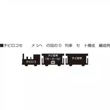 KATO N Gauge Chibiroco Set Fairy Tale Country SL Train 10-503-2