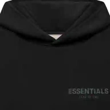 Fear of God Essentials Hoodie Black