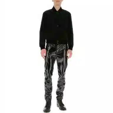 Saint Laurent FW22 Black Trousers