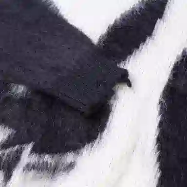 Saint Laurent FW22 Black Cartoon Sweater