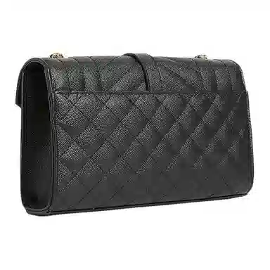 Saint Laurent Envelope Small Shoulder Bag Black