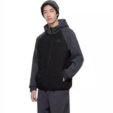 GAP Logo Colorblock Lightweight Down Hoodie