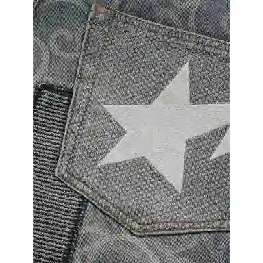 A BATHING APE FW25 Cloud Camo Denim Pants