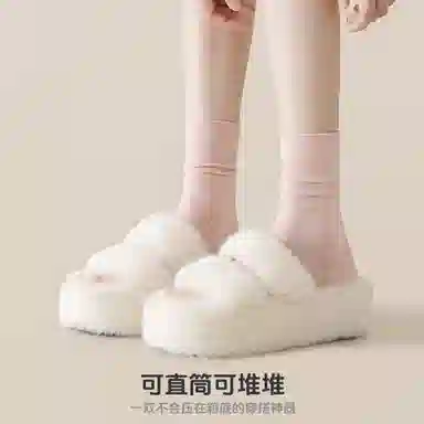 十三日季 纯棉吸汗透气纯色简约中筒袜 女款